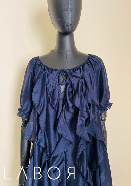 Fodros tencel ruha - STELLA