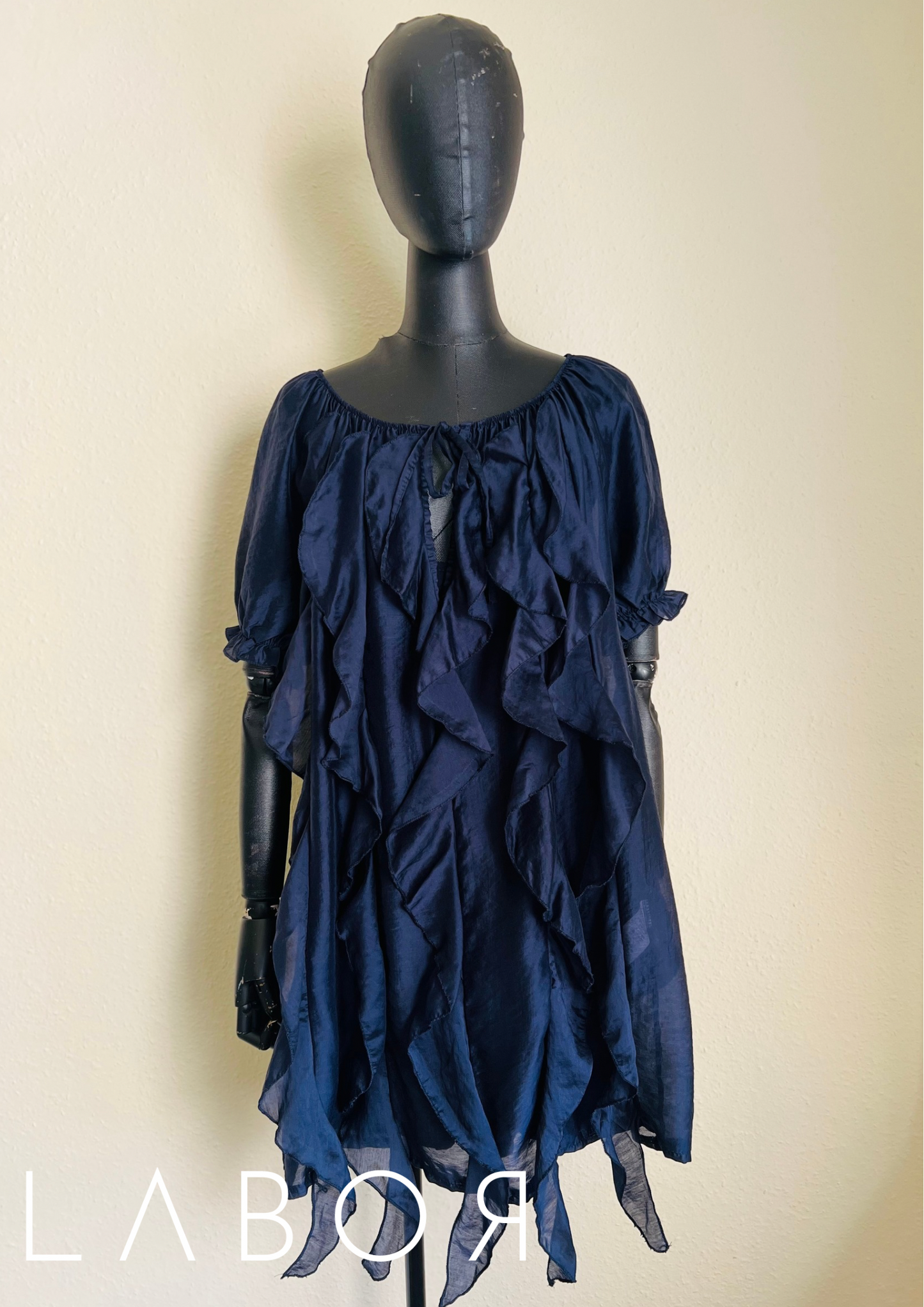 Fodros tencel ruha - STELLA