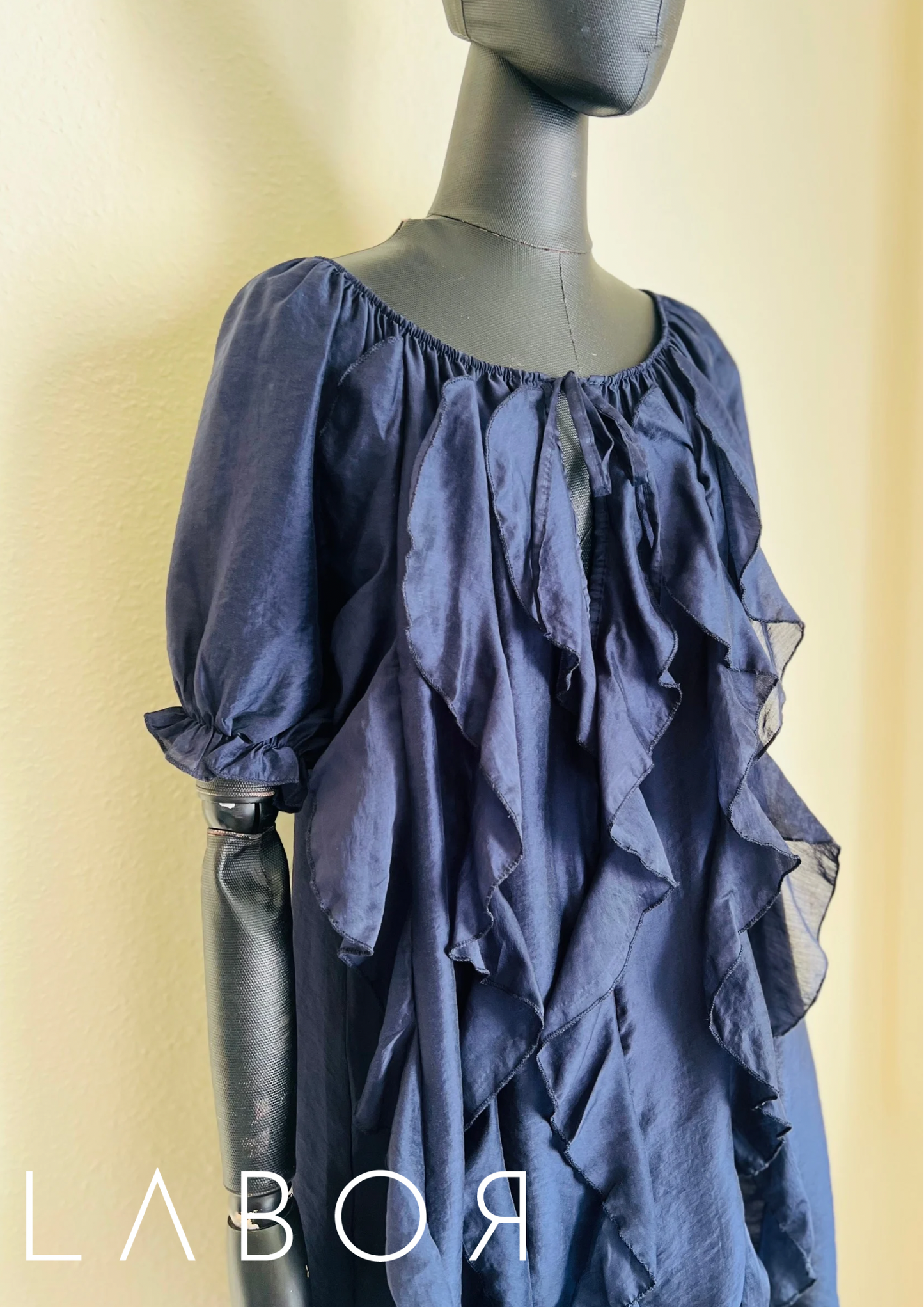 Fodros tencel ruha - STELLA